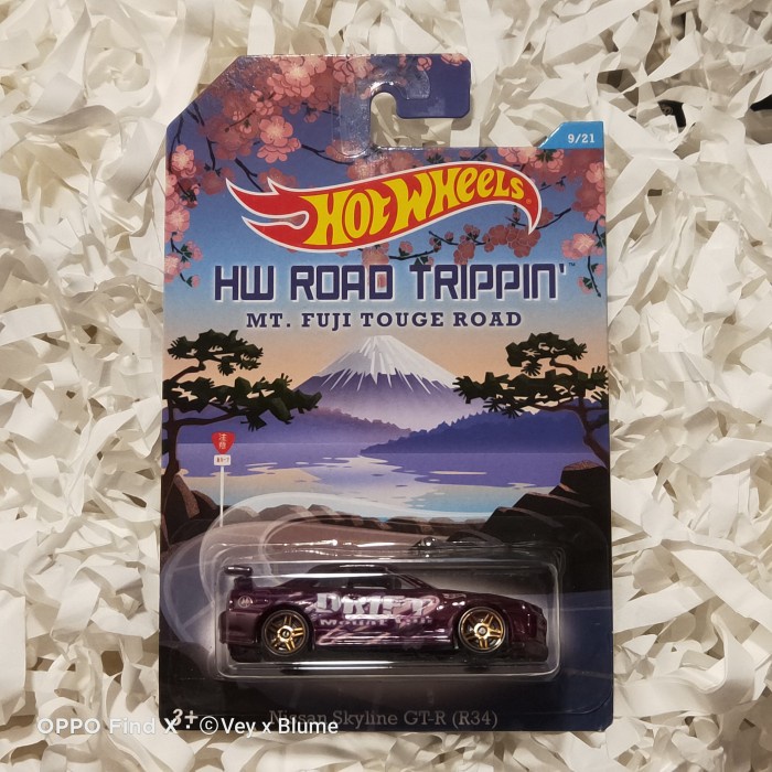 ✅Termurah Hotwheels Nissan Gtr R34 Hw Trippin Error Tumor Skyline Bnr34 Rare Terbatas