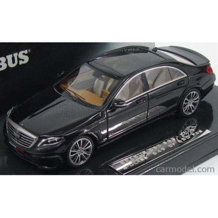 ✅Termurah 1/43 Minichamps Mercedes Brabus 850 S63 Black Diecast Miniatur No W211 Berkualitas