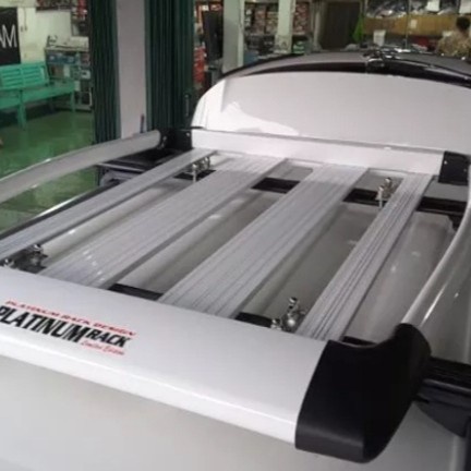 ✅Ori Paket Rak Atas Mobil Luxio Hitam Putih Silver Platinum Berkualitas