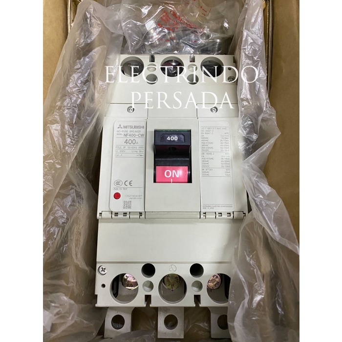 ✨Ori Mitsubishi Mccb 400A Nfb Nf400Cw Limited