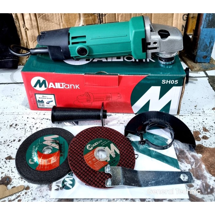 Gerinda Mailtank SH05 Grinder 4" SH05 Mailtank Bonus 2 Mata Gerinda