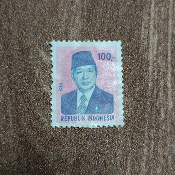 (SALE PROMO) Perangko jadul koleksi langka edisi Pak Soeharto 100 tahun 1980 kuno PROMO