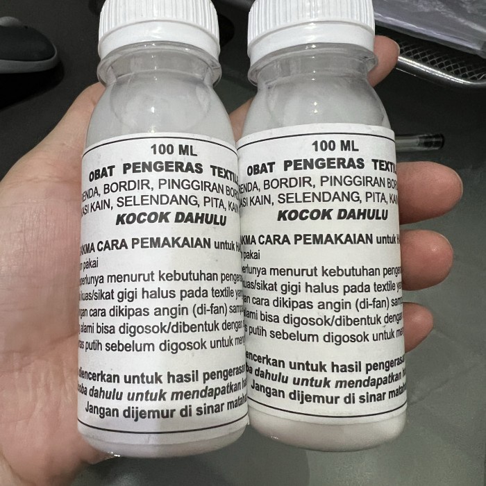 

Obat Pengeras Pengkaku Kain Pita Renda