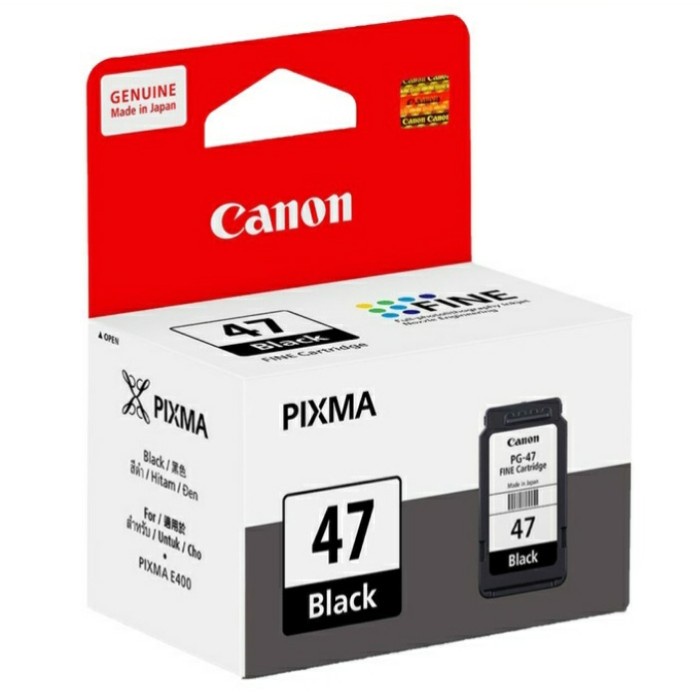 

Tinta Canon 47 Black=E400/E410/E460/Dll