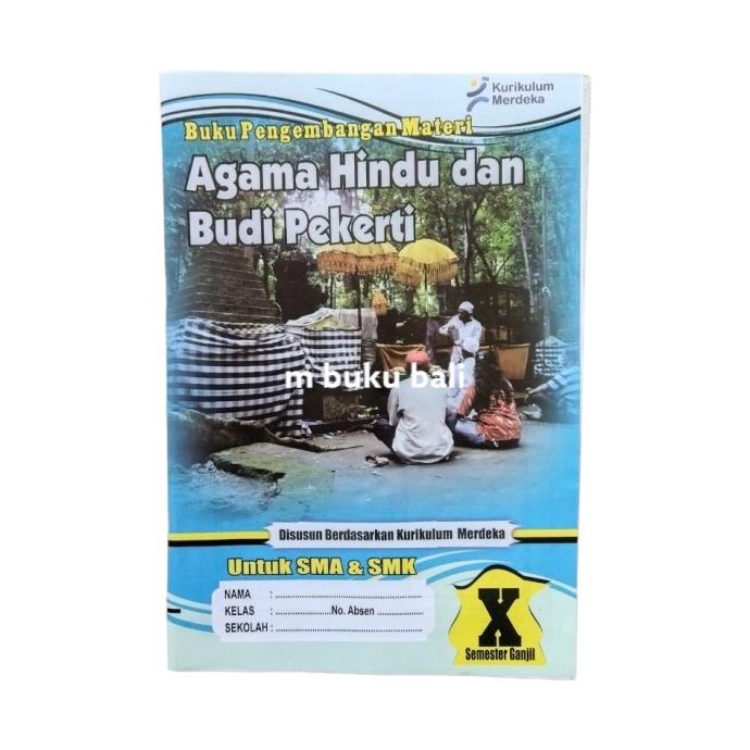 ```````] Buku Pengembangan Materi LKS Agama Hindu Budi Pekerti Untuk SMA SMK