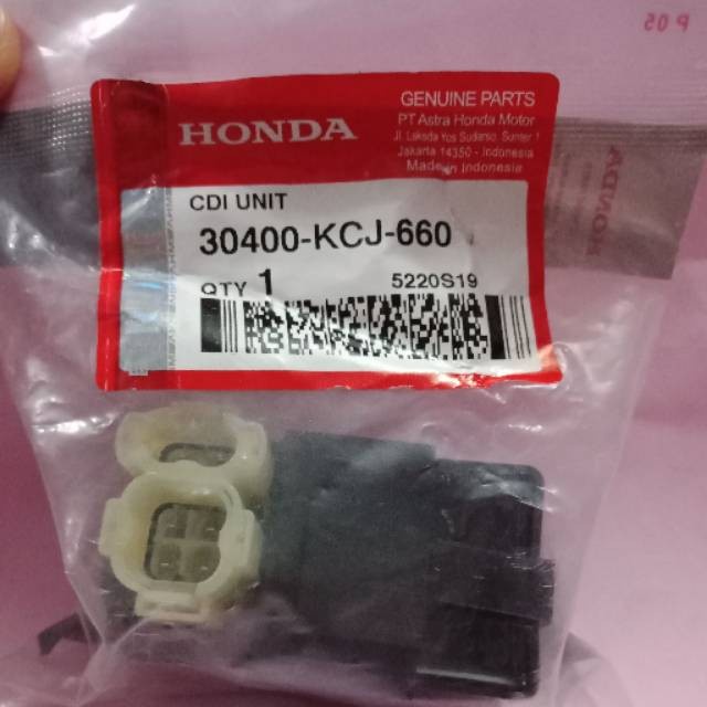✨Baru Cdi Tiger Lama New Revo Kcj Original Ori Asli Honda Ahm 30400-Kcj-660 Limited