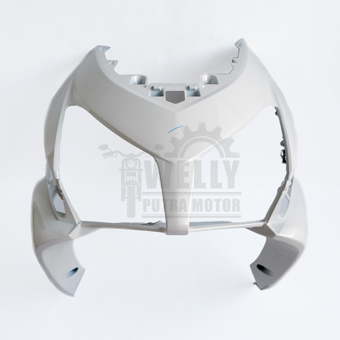 ✨COD Cover Tameng Depan Vario 110 Karbu Putih 64301-Kvb-930Pfw Ori Ahm Terbaru
