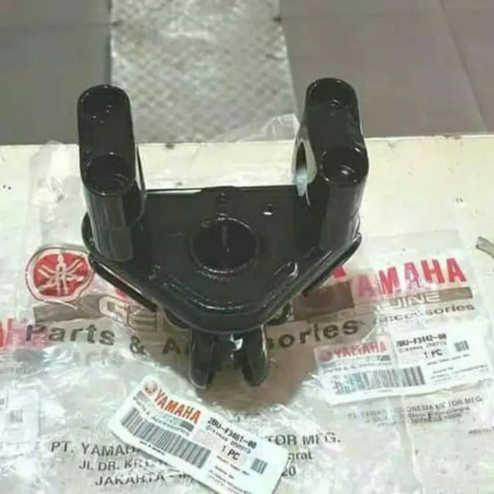 ✨New Bracket Dudukan Stang Dan Kleman Stang Stir Set X Ride Asli Yamaha Terbaru