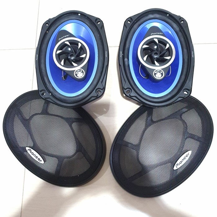 ✅Ori Speaker Mobil Oval Pioneer Ts-A6970E 6X 9 3Way 330W Made In Japan Terbaru