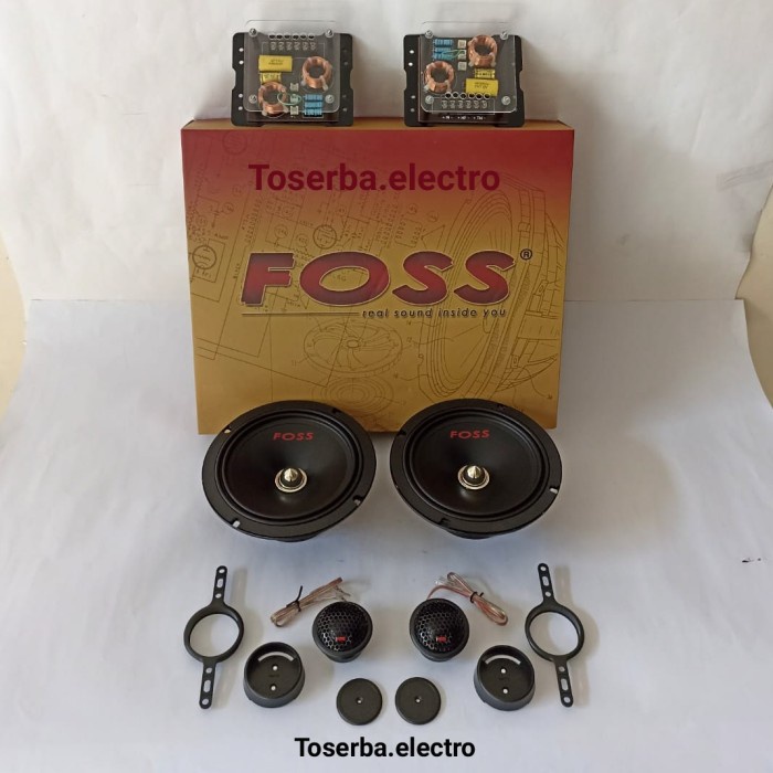 ✅New Ori Speaker Split 2Way 65In Fs3 Foss Genetic Rhodium 65 Inch Audio Mobil Limited