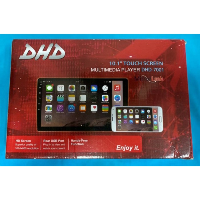 ✅Ori Headunit Android 10 Dhd-7001 / Dhd 7001 Terbatas