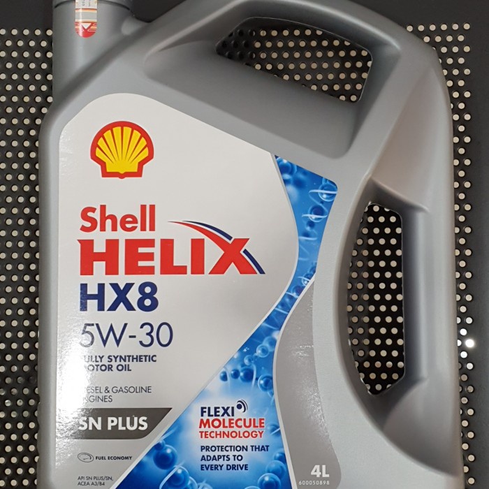 ✅New Oli Mobil Shell Helix Hx8 5W-30 4L Terbatas