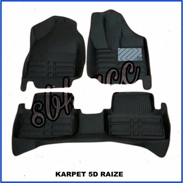 ✅New Ori Karpet 5D Premium Mobil Raize 2021 2022Up/ Karpet Mobil 5D Raize Terbaru