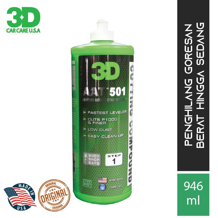 ✅New 3D Aat 501 Cutting Compound Berkualitas