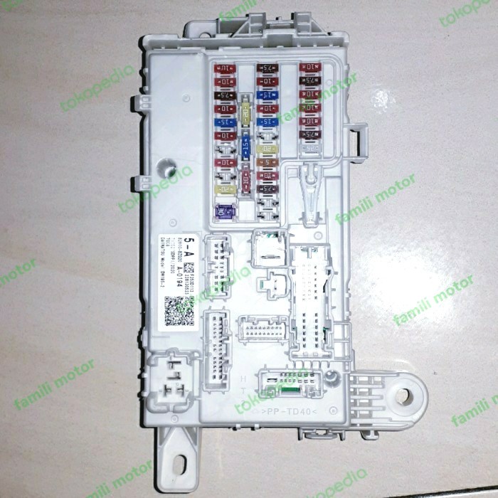 [Original] Bcm/Micu/Fuse Box Grand Avanza W100/W101 Th.2021-2022  82600-Bzg20  Berkualitas