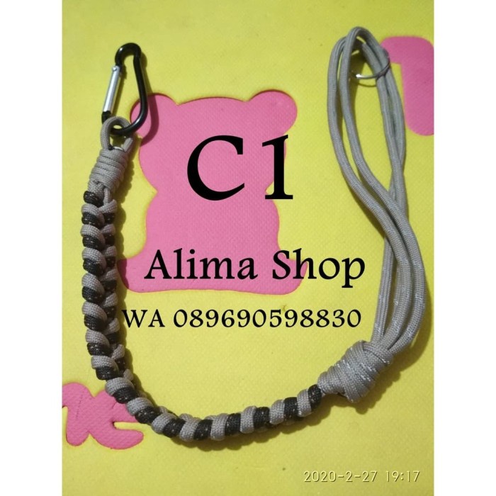 Terlaris Rantai Dompet Tali prusik A / Tali Dompet Prusik / Rantai Dompet Pria SALE