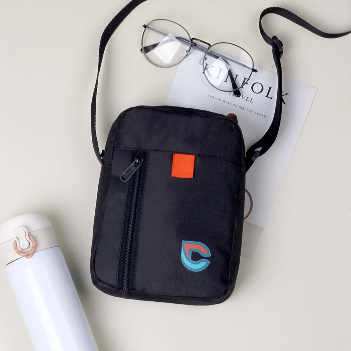 Terlaris Hanging Wallet Pria Dompet ID Card HP Kunci Tas Gantung Leher Distro SALE