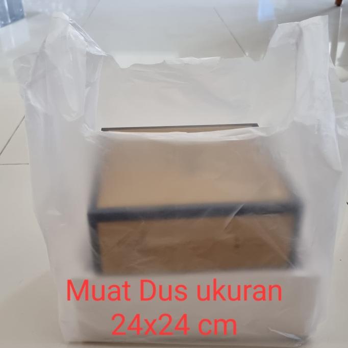 

+%+%+%] Kantong Kresek Transparan Tebal Ukuran 28x48 cm (500gr)