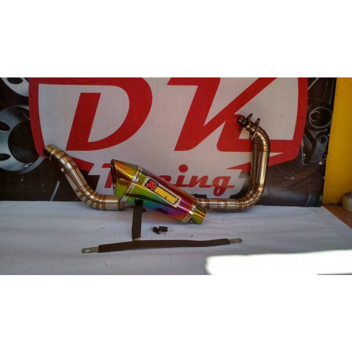 [Original] Knalpot Racing Honda Cbr 250 Rr Akrapovic Prospeed Rainbow Fullsystem Terbatas