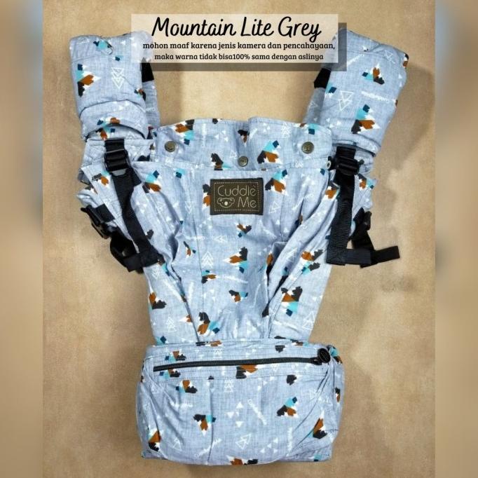 Gendongan Carrier (Ultimo Carrier Cuddle Me Pacman in black)