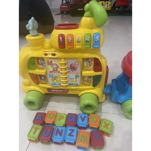 Preloved Vtech Mainan Bayi Kereta Mobil