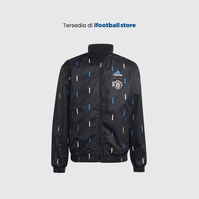 Jacket Pria Adidas Manchester United Anthem Jacket Ht1997 Original