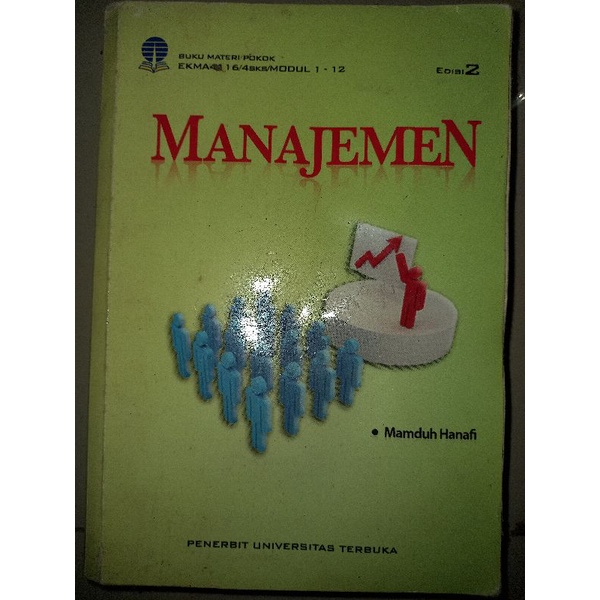 Buku Modul UT Manajemen | EKMA4116 | Mamduh Hanafi