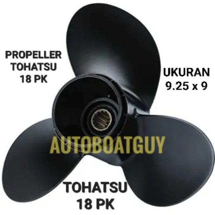✨Ready Propeller Tohatsu 18 Pk Kipas Baling Mesin Tempel Tohatsu 18 Hp Berkualitas
