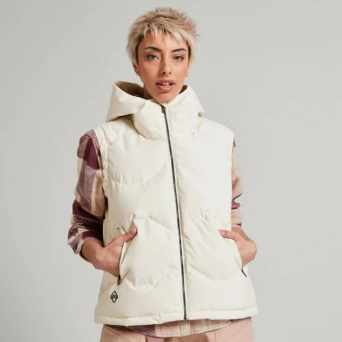 ✨Original Rompi Kathmandu Frisco X Hooded Down Bulu Angsa Vest Original Hiking Diskon