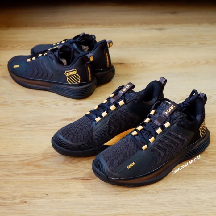 ✨Ori K-Swiss Ultrashot 3 Hb Clay Court Moonless Night 08415-071-M Diskon