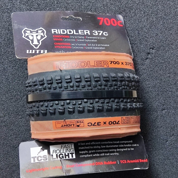 ✨Ori Ban Luar Gravel Wtb Riddler 700 X 37C Tanwall Terbaru