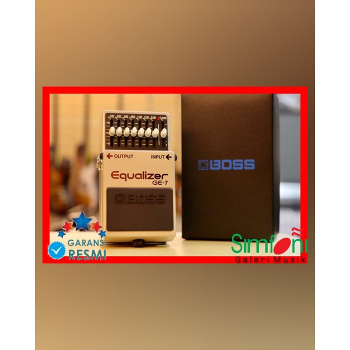 ✨Ori Boss Ge-7 / Ge7 / Ge 7 Graphic Equalizer - Efek Gitar Limited