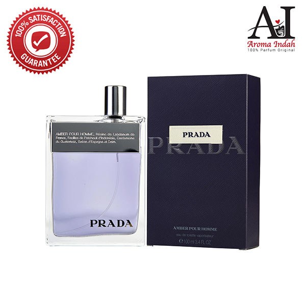 ✨New Ori Prada Man Parfum Original Pria Edt 100Ml Terbatas