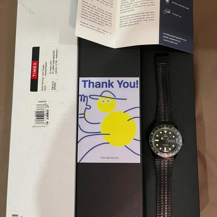✨Termurah Timex Q Reissue 1978 Black Diskon