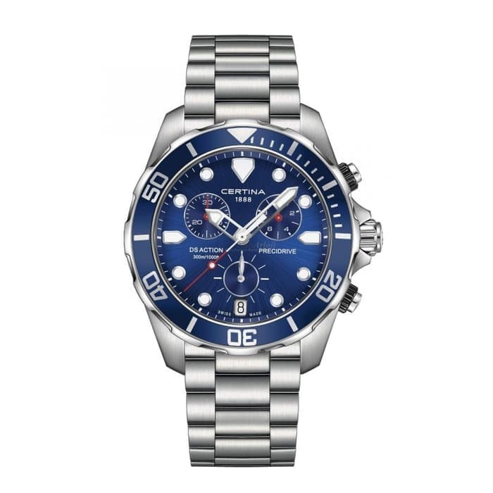 ✨Sale Certina Ds Action Precidrive Quartz Chronograph Original Berkualitas