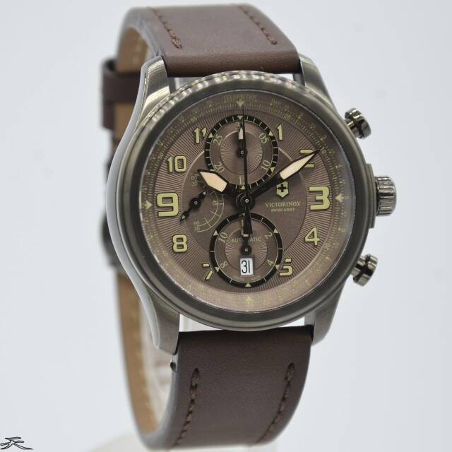 ✨Sale Jam Tangan Pria Original Swiss Army Victorinox 241520 Automatic Diskon