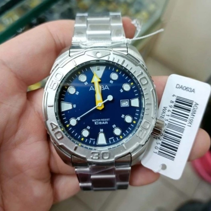 ✨Ready Jam Tangan Pria Original Alba Ag8M19X1 Original 100 Alba Diskon