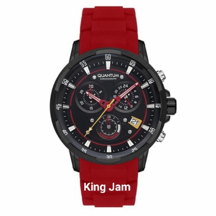 ✨Ready Jam Tangan Pria Quantum Pwg714.658 Original Red Garansi Resmi Terbaru