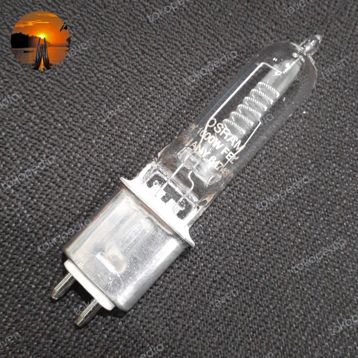 ,,,,,,,] Lampu Halogen SUPERHOT 1000W 120V 64743 FEL OSRAM / FOTOGRAFI / STUDIO
