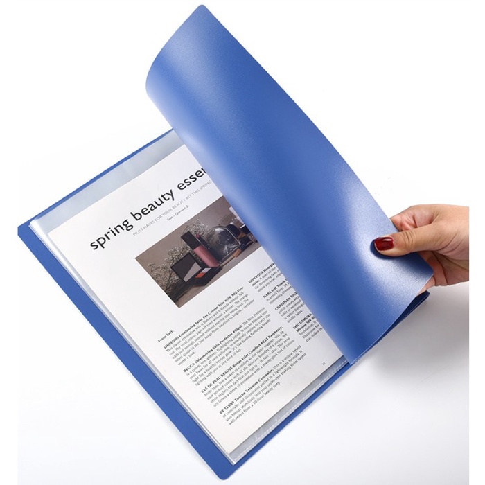 

~~~~~] CLEAR HOLDER/DISPLAY BOOK A4