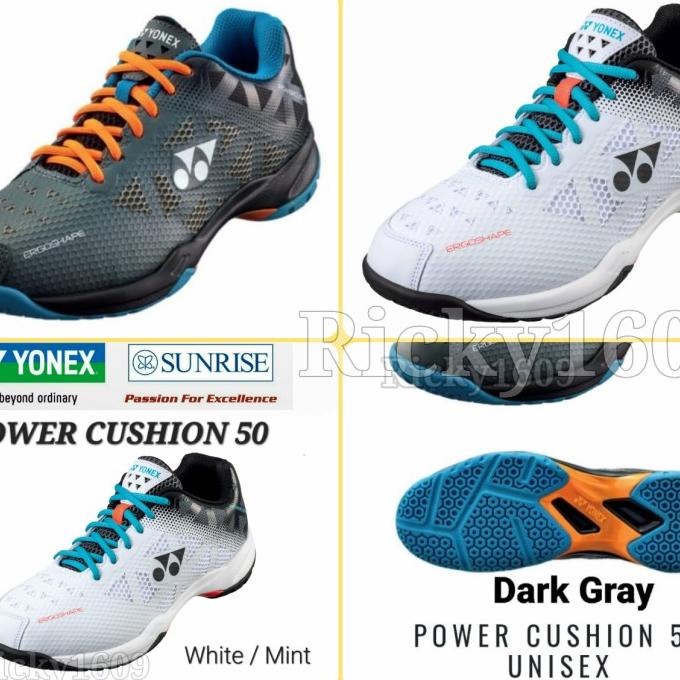 SEPATU BADMINTON YONEX SHB 50 EX - POWER CUSHION/ERGOSHAPE - ORIGINAL