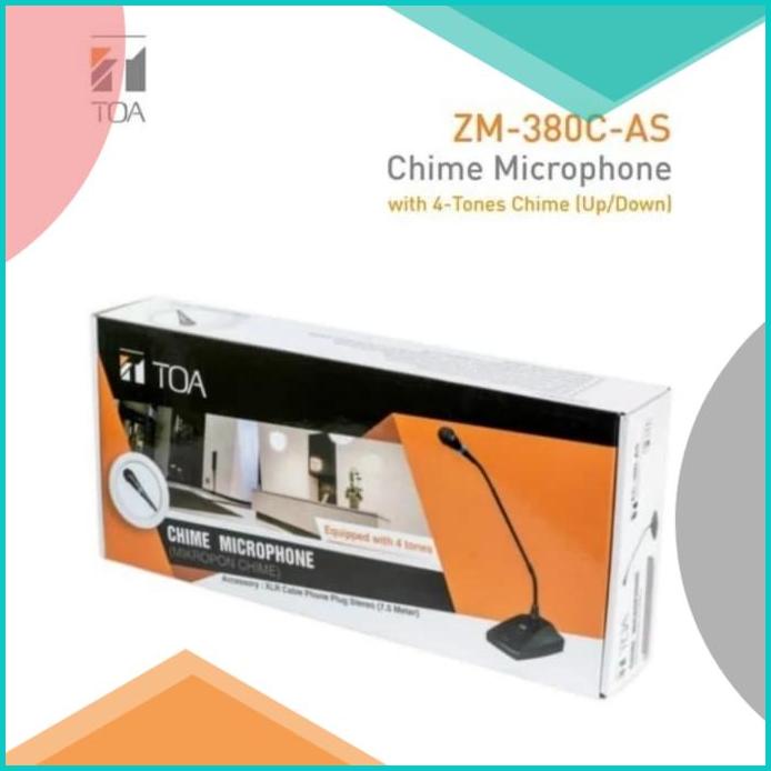 Mic Meja Toa Zm 380c As Original Mic Mimbar Poldium Toa zm 380C As 16n