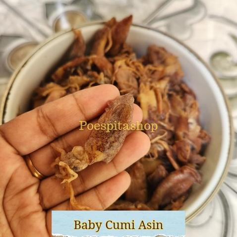 

*#*#*#] [100 gr] baby cumi kering - ikan asin baby cumi kering