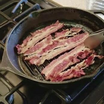 

Smoked Beef US Shortplate Beef Slice El Primo Bacon Sapi 500gr SS