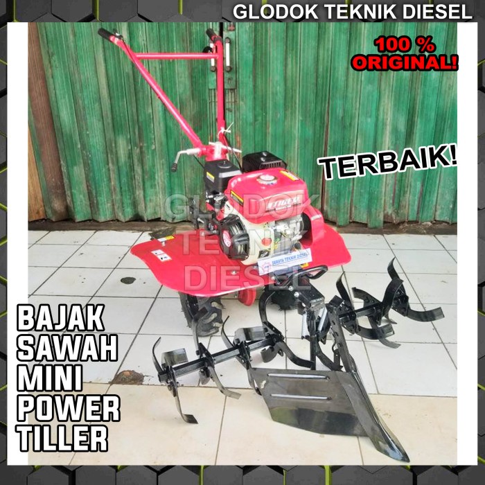 Promo Tiger Mesin Traktor Sawah Bajak Mini Power Tiller Gt800 Gt 800 Ori Ready Stock