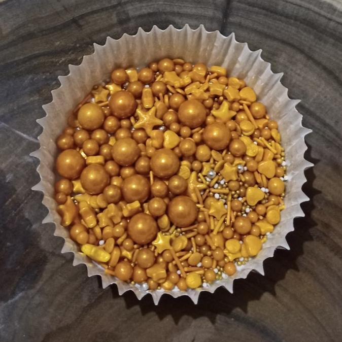 

Produk Unggulan] Sprinkles / Trimits Mix Star Love Gorl Pearl 25g