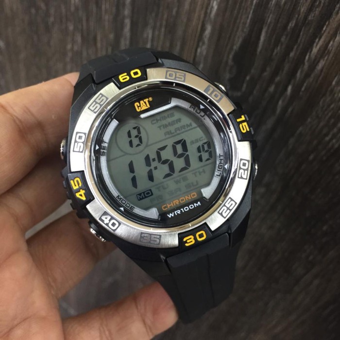 ✨New Ori Jam Caterpillar Original Cat Oc.147.21.247 Oc 147 Oc147 Jam Pria La Limited