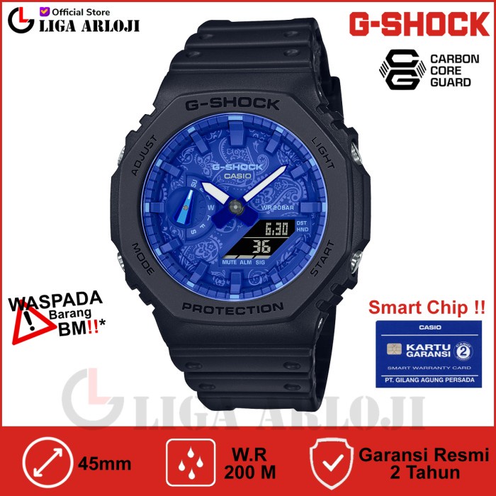 ✨New Ori Casio G-Shock Ga-2100Bp-1Adr Jam Tangan Pria Gshock Ga2100 Ga-2100Bp-1 Diskon