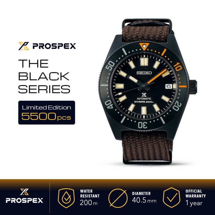 ✨New Ori Seiko Prospex Black Series Spb253J1 Automatic Diver Limited Edition Terbaru