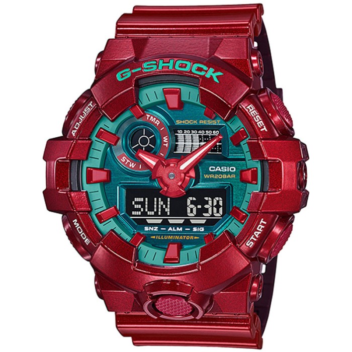 ✨New Ori Casio Original G-Shock Ga-700Dbr-4A Ga 700Dbr 4A 700 Dbr Ga700 Pria La Limited